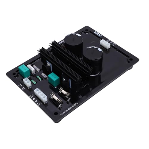 TOPINCN EM10 AVR -Generatorteile Automatische Spannungsregler Stabilisator Steuerplatine Sichere Schnelle Reaktion, Kunststoff, Aluminiumlegierung Zum Schutz der Generator TOPINCN EM10 AVR -Generatorteile Automatische Spannungsregler Stabilisator Steuerplatine Sichere Schnelle Reaktion, Kunststoff, Aluminiumlegierung Zum Schutz der Generator von TOPINCN