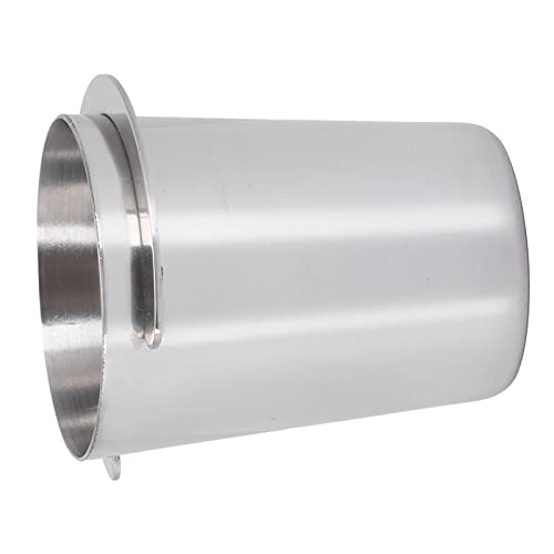 TOPINCN Edelstahl Kaffee Dosierung Tasse 51 Mm Griff Dosierung Tasse Pulverfuttermittel für Espressomaschinen Schleimschleife Kaffeeleistung von TOPINCN