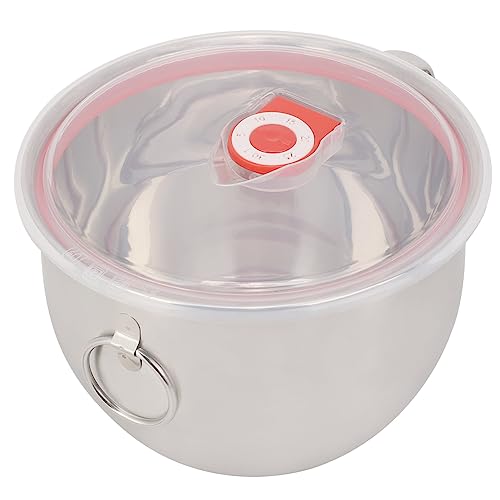 TOPINCN Frischhaltebox,Isolierte Lunchbox Instant Noodle Bowl 1300ml Edelstahl Portable Griff Versiegeltem Deckel Verdickter Crisper Picknick Büro von TOPINCN