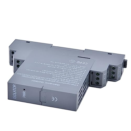 TOPINCN GLC-Spannungs- und Strom-Signal-Isolator-Sender Leicht zu Installieren 1 in 1 aus der Hohen Genauigkeit für Zwei Draht- und Drei-Draht-Sender (DC4-20mA-Eingang) von TOPINCN
