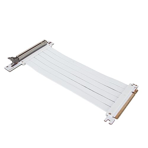 TOPINCN Grafikkarten-Verlängerungskabel, Abschirmung Elektromagnetischer Störungen, Einfache Installation, PCIE 3.0 X16 Riser-Kabel, Plug-and-Play, Biegbar um 90 Grad, für PC (30cm) von TOPINCN