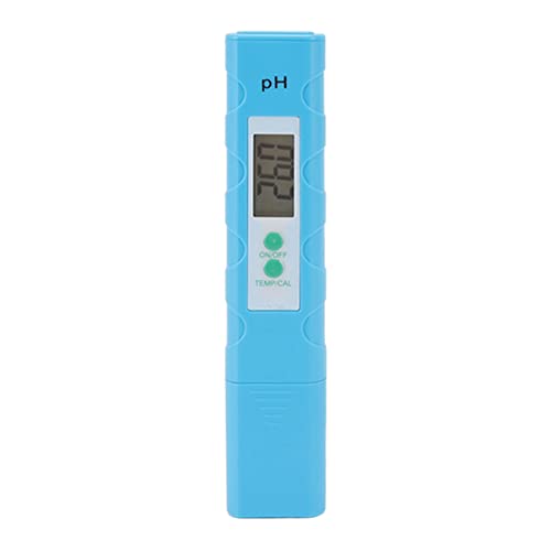 TOPINCN Hochpräzise Chemikalien- und Wassertestprodukte Im Taschenformat Wassertest-Kits Digitales PH-Tester-Stift PH-Messgerät mit Temperatur für Haushaltsgetränke, Pool und Aquarium von TOPINCN