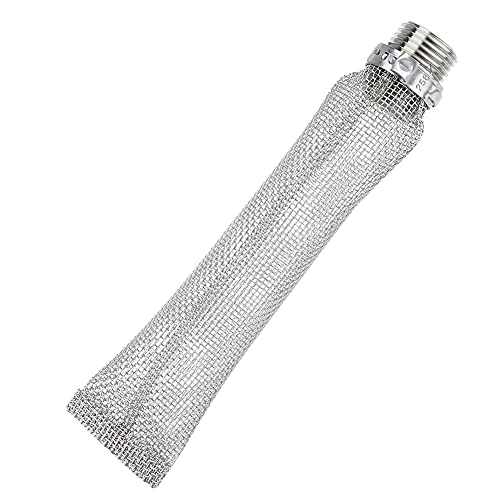 TOPINCN Hop Spider Edelstahl Hop Spider Sieb Bierfiltersieb Maschenfilter Hor Homebrew Bierkessel Maischebottich 1/2 Zoll NPT(6 Zoll) von TOPINCN