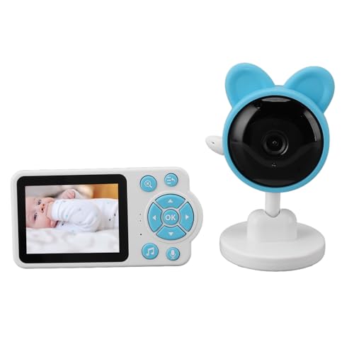 TOPINCN Intelligente Babykamera mit Sprachsprechanlage, Nachtsicht, Schreierkennung, Innenkamera mit 30 Stunden Langer Nutzungsdauer für Bessere Überwachung von TOPINCN