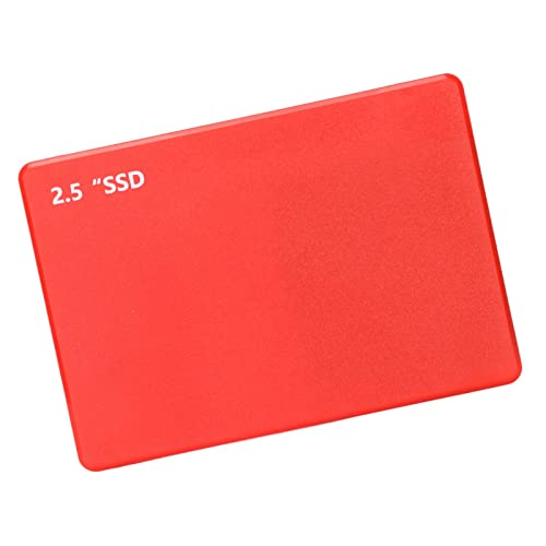 TOPINCN Interne 2,5-Zoll-SATAIII-SSD, Laptop-SSD Rot 1500G für Computer, zu Hause oder Im Büro (512 GB) von TOPINCN