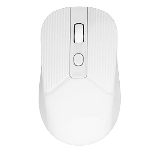 TOPINCN Kabellose Maus, 2,4 GHz, Kabellose DPI-verstellbare Laptop-Maus, Ergonomisches Design, Klassisches Design für Zuhause (Weiss) von TOPINCN