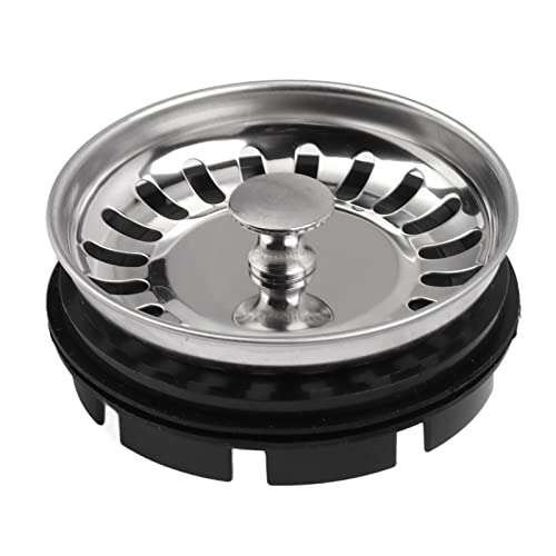 TOPINCN Küchenspüle Sieb und Stopper Combo Basket Pull Water Plug Müllentsorger Sieb Rostbeständiger Lebensmittelabfallentsorger Filtermühle Schredder Teil TOPINCN Küchenspüle Sieb und Stopper Combo Basket Pull Water Plug Müllentsorger Sieb Rostbeständiger Lebensmittelabfallentsorger Filtermühle Schredder Teil von TOPINCN