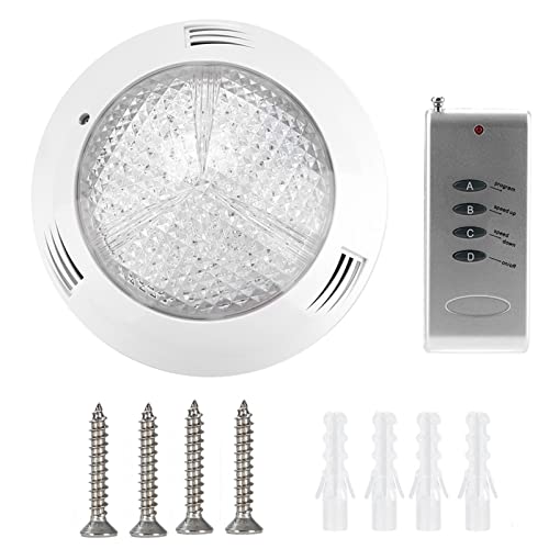 TOPINCN LED -Pool -Licht für Inground -Pools, AC12V 35W Pool Light 360led RGB Unterwasserpool -Glühbirnenersatz Ersatz mit Fernbedienung, Wasserdicht Mehrfarbiger Unterwasserlampe von TOPINCN