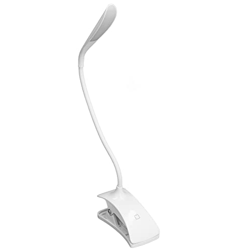 TOPINCN LED-Tischlampe, Clip-Klemme, Kleine Clip-Schreibtischlampe, Schreibtischlampe, USB-Wohnheim-Leselampe, Schreibtischlampen von TOPINCN