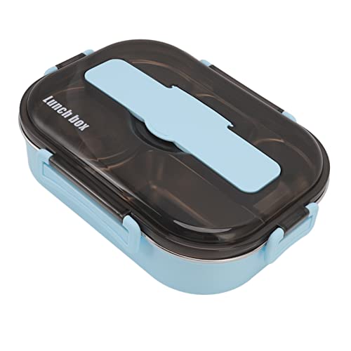 TOPINCN Lunchbox, Thermo-Serviergeschirr, Tabletts und Platten Serviertabletts Lunchbox mit Edelstahl-Wärmeisolierung, Lebensmittelbehälter Auslaufsicher für Kinder, von TOPINCN