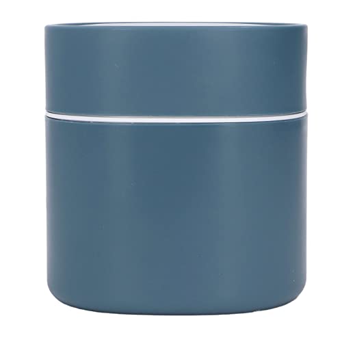 TOPINCN Mini -Desktop -Müll Kann Kleiner Müll Können Mülleimer Müllbehälter Abfallkorb mit Deckel für Couchtisch -Schminktisch (BLUE) von TOPINCN