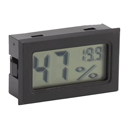 TOPINCN Mini Digital Feuchtemesser, Elektronisches Thermometer Hygrometer Zigarrenkisten Thermometer Zigarrenschrank für Humidore Gewächshaus, Keller von TOPINCN