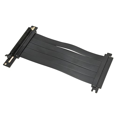 TOPINCN PCIE 4.0 X16-Verlängerungskabel, Plug-and-Play PCIE 4.0 X16-Riser-Kabel für RTX3060TI RX6900XT RX6800 (40cm) von TOPINCN