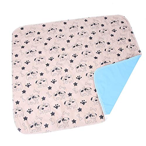TOPINCN Pet Pee Pad wasserdichte Pup Urin Trainingsmatte Wiederverwendbare Welpen Hunde Katzen Pee Bett Pad Teppich Wiederholbare Matratze 3 Größen(70 * 80cm) von TOPINCN