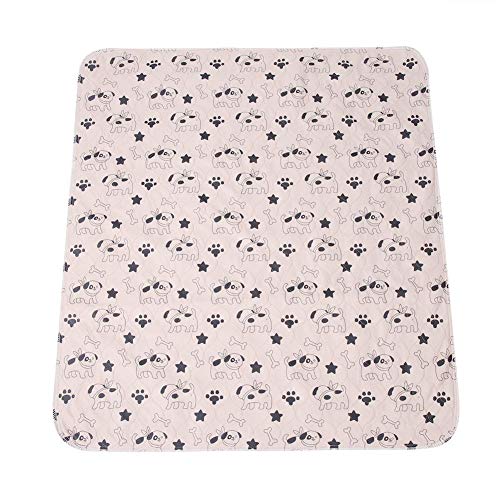 TOPINCN Pet Pee Pad wasserdichte Pup Urin Trainingsmatte Wiederverwendbare Welpen Hunde Katzen Pee Bett Pad Teppich Wiederholbare Matratze 3 Größen(80 * 90cm) von TOPINCN