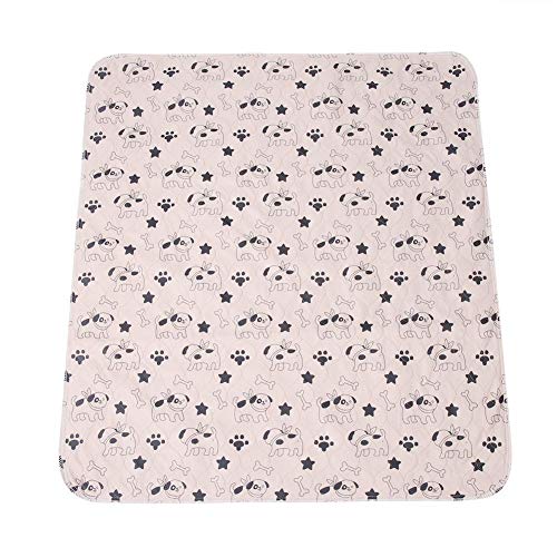 TOPINCN Pet Pee Pad wasserdichte Pup Urin Trainingsmatte Wiederverwendbare Welpen Hunde Katzen Pee Bett Pad Teppich Wiederholbare Matratze 3 Größen(80 * 90cm) von TOPINCN