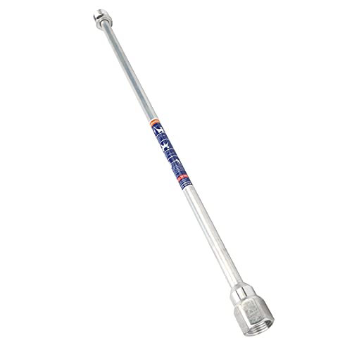TOPINCN Pulvering -Verlängerungsfliesen -Post Tool in Langlebiger Aluminiumlegierung für Farbhandbuch Angepasste Zerstäubungsentfernung für Verschiedene Arbeitsszenarien (50cm) von TOPINCN