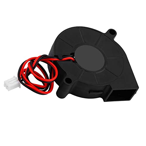 TOPINCN Radial Kühllüfter Turbofan -Kühler -Kit für 3D Drucker 50 * 15 Mm Hohe Drehzahl Niedriger Rausch 12 V DC Lüfter Zum Abkühlen von Kühlkörpern (24V) von TOPINCN