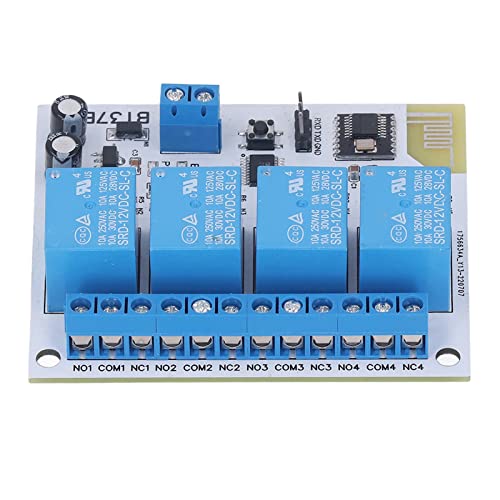 TOPINCN -Relais -Steuermodul: 4 Channel RF Fernbedienung für DOE Self Projects (12V) von TOPINCN
