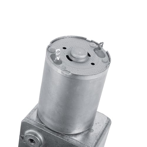 TOPINCN Reversible Hochdrehmoment -Getriebemotor - Elektromotor für Fenster und Türen 12 V DC Reduktion Motor CW/CCW Ideal für Miniaturwinde (62 U/min) von TOPINCN