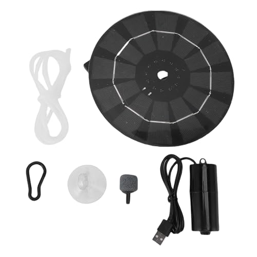 TOPINCN SOLAR Tond SOLYGENATOR, SOLAR Floating Tond Lerator 10W Monokristalline Silizium -Aquarium -Sauerstoffpumpe Runden USB -Fischtanks Luftpumpe Teich Bubbler für Poolteich TOPINCN SOLAR Tond SOLYGENATOR, SOLAR Floating Tond Lerator 10W Monokristalline Silizium -Aquarium -Sauerstoffpumpe Runden USB -Fischtanks Luftpumpe Teich Bubbler für Poolteich von TOPINCN