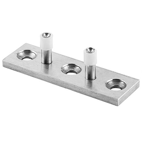 TOPINCN Scheunentürböden Guides 304 Edelstahl, Glattes Gleiten, kein Geräusch, Einfach zu Installieren, Exquisite Verarbeitung, Langes Lebensdauer, Doppelte Wheeled von TOPINCN