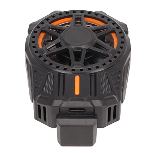 TOPINCN Semiconductor Cooling Mobiltelefon Cooler Gaming Kühlerlüfter mit Clampholder SL01 für Spielbegeisterte Typ C Schnittstelle Schwarzes Leichtes Leichtmaterial Anwendbares Szene: Spiele von TOPINCN