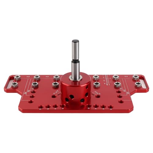 TOPINCN Shelf Pin Scharnierscharners Selbsthaltiges Klemmwerkzeug mit 7 Bohrbits für Genaue Installation des Schranks zu Hause TOPINCN Shelf Pin Scharnierscharners Selbsthaltiges Klemmwerkzeug mit 7 Bohrbits für Genaue Installation des Schranks zu Hause von TOPINCN