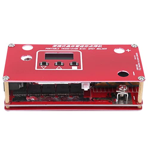 TOPINCN Spot -Schweißmaschine mit LCD -Display Tragbarer Transistor Mini Spot Schweißer für die Reparatur von Kondensator Geeignet für Strombanken und Modellflugzeuge TOPINCN Spot -Schweißmaschine mit LCD -Display Tragbarer Transistor Mini Spot Schweißer für die Reparatur von Kondensator Geeignet für Strombanken und Modellflugzeuge von TOPINCN