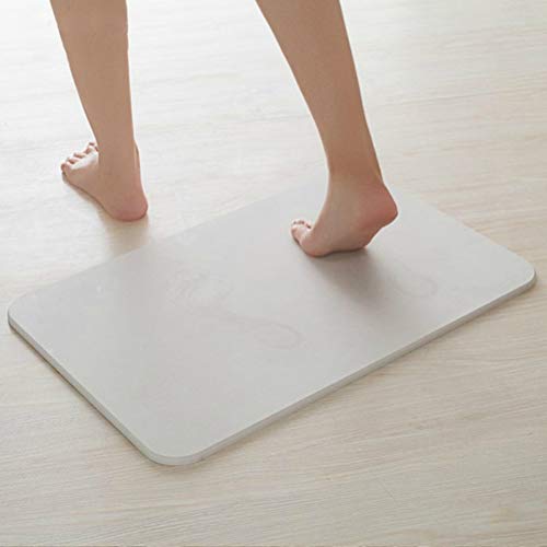TOPINCN Steinplatten-Badematte, Saugfähige Badesteine, Schnell Trocknend, Stein-Badematten, Dünne Badematte, Badezimmerteppiche, Super Saugfähig, Schnell Trocknend, Waschbar, Passen Unter TOPINCN Steinplatten-Badematte, Saugfähige Badesteine, Schnell Trocknend, Stein-Badematten, Dünne Badematte, Badezimmerteppiche, Super Saugfähig, Schnell Trocknend, Waschbar, Passen Unter von TOPINCN