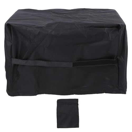 TOPINCN Tabletop -Bratpfugel mit Kapuzenwinddicht Tragbarer Grillabdeckung Flacher Top -Rippchenabdeckungen für 600D PVC Home Draw String Design von TOPINCN