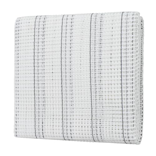 TOPINCN Teppich Canvas Mesh Canvas Blätter Teppich Hooking Mesh Stickerei Strick -Häkelwerkzeug Zum Erstellen von Routine mit Premium -Stoff (1#11) von TOPINCN