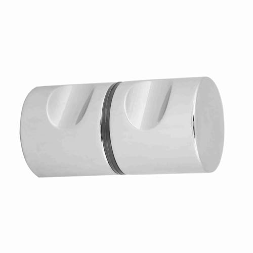 TOPINCN Verchromter Zuggriffknopf aus Aluminiumlegierung, Ersatzteile für Badezimmerbeschläge, Glastürgriff, Griff für Duschkabinen für Badewannentüren mit Einer Dicke von 4–16 Mm TOPINCN Verchromter Zuggriffknopf aus Aluminiumlegierung, Ersatzteile für Badezimmerbeschläge, Glastürgriff, Griff für Duschkabinen für Badewannentüren mit Einer Dicke von 4–16 Mm von TOPINCN