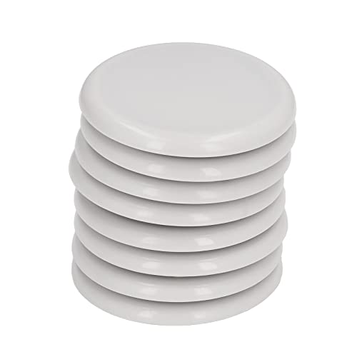 TOPINCN Wiederverwendbare Möbelschieberschaften Mühelosen Bewegen Sich für Teppichschutz Rund Erbsengrüne Möbelzubehör für den Umzug auf Teppiche und Teppiche (3,5 Zoll) von TOPINCN