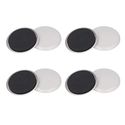 TOPINCN Wiederverwendbare Möbelschieberschaften Mühelosen Bewegen Sich für Teppichschutz Rund Erbsengrüne Möbelzubehör für den Umzug auf Teppiche und Teppiche (5in) von TOPINCN