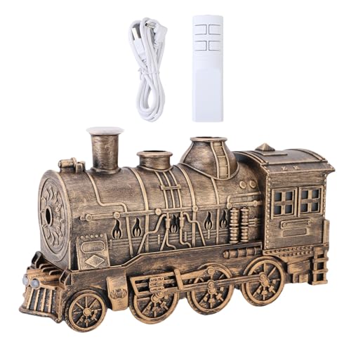 TOPINCN Zug Design Home Duft Diffusor Cooler Nebel Ruhe Aromatherapie Diffusor Vintage Dampf Zug -Luftbefeuchter für Schlafzimmer Büro Desktop 300ml TOPINCN Zug Design Home Duft Diffusor Cooler Nebel Ruhe Aromatherapie Diffusor Vintage Dampf Zug -Luftbefeuchter für Schlafzimmer Büro Desktop 300ml von TOPINCN