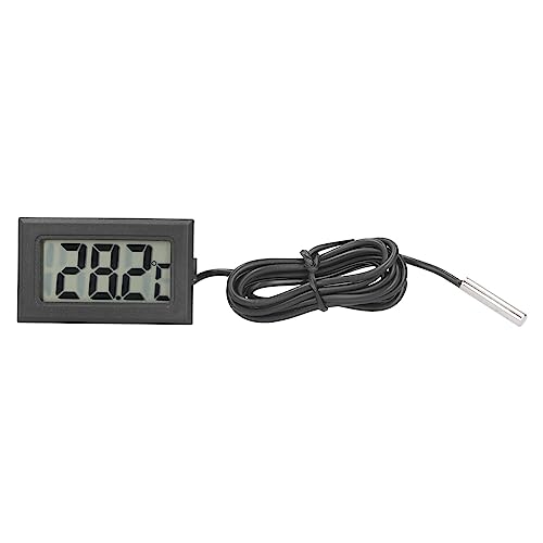 Thermometer, Digitales Eingebettetes Messgerät, Mini-elektronisches LCD-Thermometer, Messgerät für Miniatur-Elektro-Außenthermometer von TOPINCN