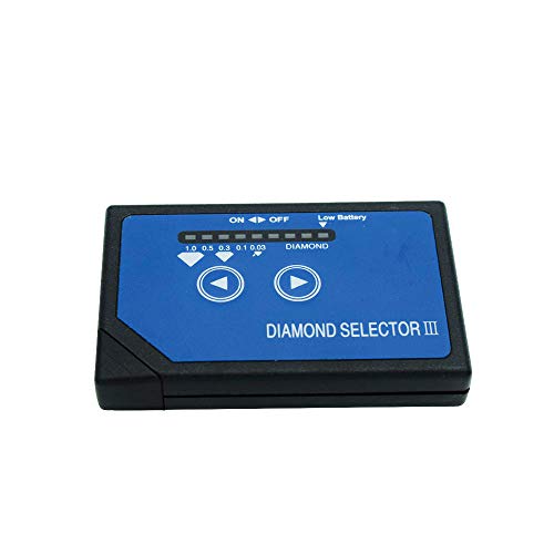 TOPIND Diamantdetektor III LED tragbarer Diamant-Tester mit hoher Genauigkeit Diamant-Tester Schmuck-Testgerät von TOPIND