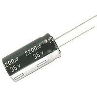 Topmay - Elektrolytkondensator 2200uF 35Vdc Größen 16X25mm Radial von TOPMAY