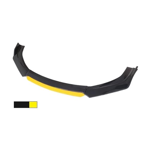 TOPOLVLCKC Frontstoßstange Lippe 4PCS Universal Auto Front Schaufel Frontschürze Lip Body Splitter Kit Frontspoiler Diffusor Protector Dekorative Canard Lip (F) von TOPOLVLCKC