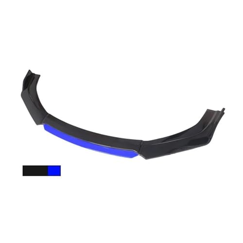 TOPOLVLCKC Frontstoßstange Lippe 4PCS Universal Auto Front Schaufel Frontschürze Lip Body Splitter Kit Frontspoiler Diffusor Protector Dekorative Canard Lip (K) von TOPOLVLCKC