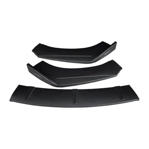TOPOLVLCKC Frontstoßstange Lippe Auto-Frontstoßstangen-Splitter-Lippen-Bodykit, Spoiler-Diffusor-Deflektor Für T*oyota Für C-HR 2018-2022 (Matte Black) von TOPOLVLCKC
