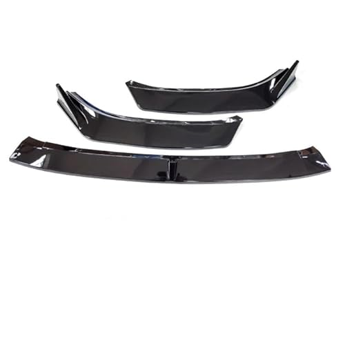 TOPOLVLCKC Frontstoßstange Lippe Front Bumper Splitter Impact Resistant Not Easy to Fade for M&azda 6 Atenza 2020-21 Front Bumper Lip Body Splitter Protector Cover (Gloss Black) von TOPOLVLCKC