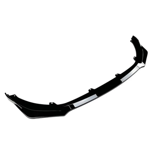 TOPOLVLCKC Frontstoßstange Lippe Frontspoiler Frontschaufel Schlagfest Geeignet Für K&ia Stinger GT EX Hatchback 4-Tür 2018-2023 Frontstoßfänger Splitter Abdeckung (Glossy Black) von TOPOLVLCKC