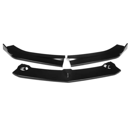 TOPOLVLCKC Frontstoßstange Lippe Frontstoßstangen-Splitter, Schlagfest, Verblasst Nicht Leicht. Für Chevy Camaro 2015–2018. Frontstoßstangen-Lippenkörper-Splitter-Schutzabdeckung (Glossy Black) von TOPOLVLCKC