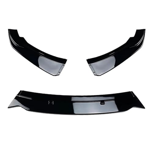 TOPOLVLCKC Frontstoßstange Lippe Für B&MW F20 F21 116i 118i 120i 1 Serie 2011-2019 Auto Frontschürze Spoiler Umsteller Diffusor Auto Frontspoiler Splitter Body Kit (Gloss Black) von TOPOLVLCKC