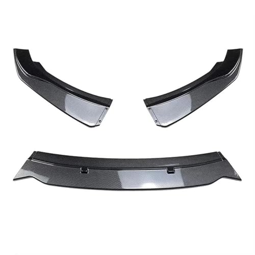 TOPOLVLCKC Frontstoßstange Lippe Für B&MW F20 F21 116i 118i 120i 1er 2011-2019 Auto Frontstoßstange Lippe Body Kit Spoiler Splitter Stoßstange Canard Lip Splitter (Carbon Look) von TOPOLVLCKC