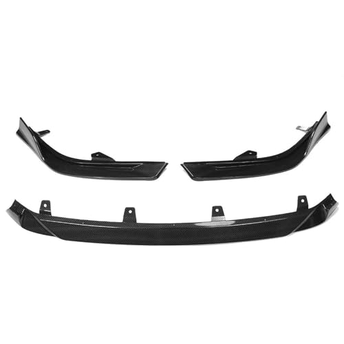 TOPOLVLCKC Frontstoßstange Lippe Für ES 350 300h 2018 2019 Auto Front Schaufel Frontschürze Lip Body Splitter Spoiler Diffusor Schutz Dekorative Canard Lip (Carbon Fiber Look) von TOPOLVLCKC