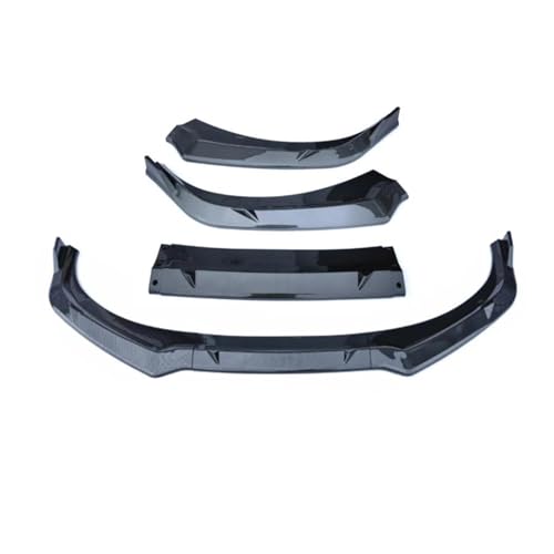TOPOLVLCKC Frontstoßstange Lippe Für Elantra CN7 2023 2024 Auto Front Schaufel Frontschürze Lip Body Splitter Spoiler Diffusor Schutz Dekorative Canard Lip (Carbon Look) von TOPOLVLCKC