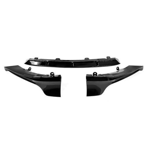 TOPOLVLCKC Frontstoßstange Lippe Für H*onda Accord 2018-2020 10th Auto Frontschürze Spoiler Umsteller Diffusor Auto Frontspoiler Splitter Body Kit (Glossy Black) von TOPOLVLCKC